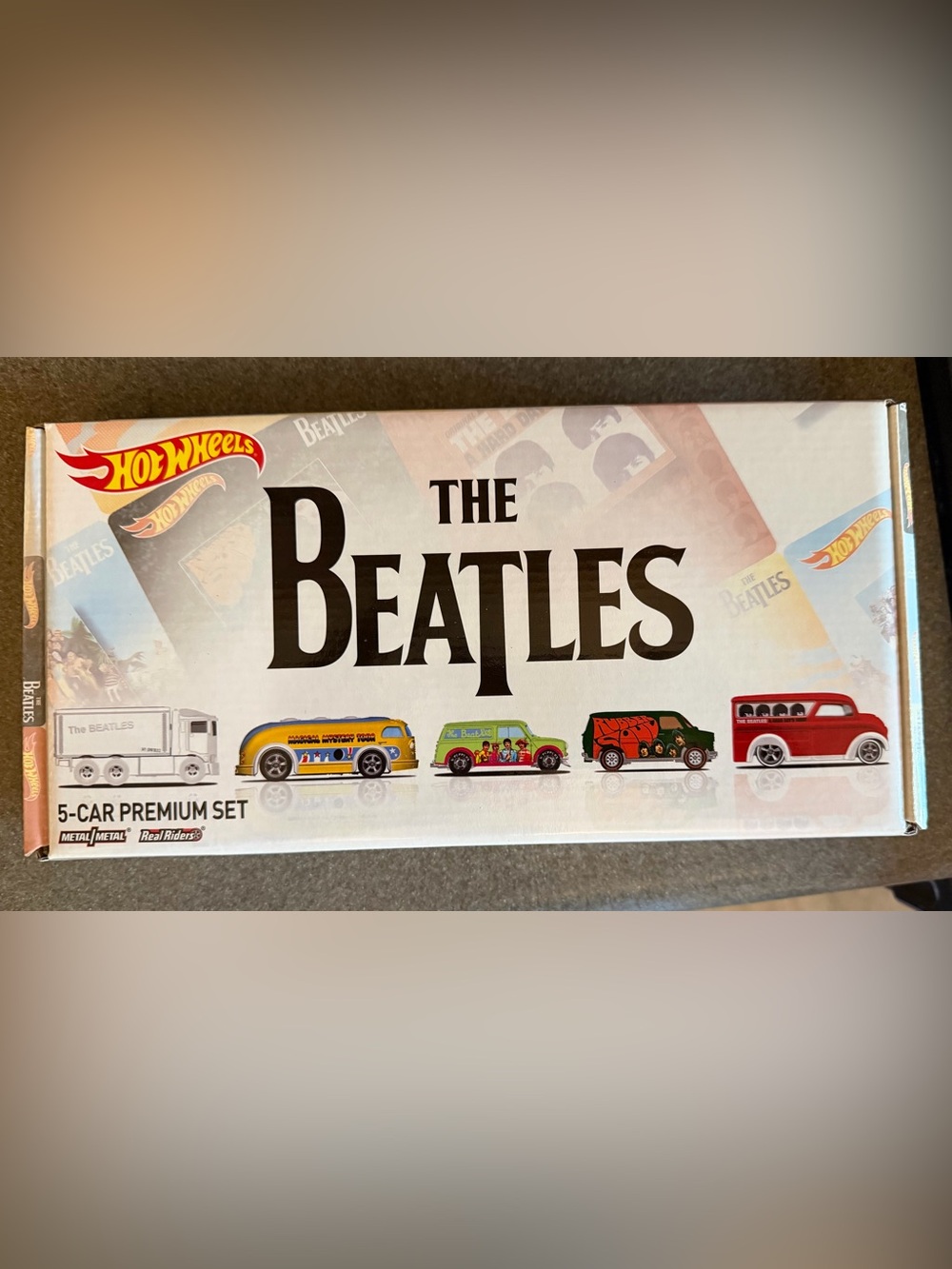 Beatles Hot Wheels collector sets. All NIB.